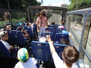 Escola Girassol - Passeio no Salvador Bus - 22/08