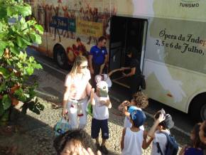 Escola Girassol - Passeio no Salvador Bus - 22/08