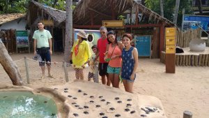 Familia de Manaus-AM em visita a Salvador