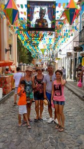 Familia de Manaus-AM em visita a Salvador