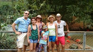 Familia de Manaus-AM em visita a Salvador