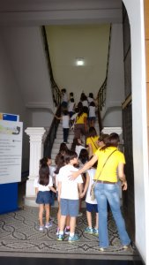 Museu da Coelba - Escola Girassol com Luiz Guia Turma 1