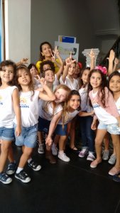 Museu da Coelba - Escola Girassol com Luiz Guia Turma 1