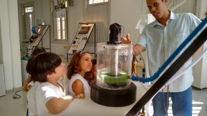 Museu da Coelba - Escola Girassol com Luiz Guia Turma 1