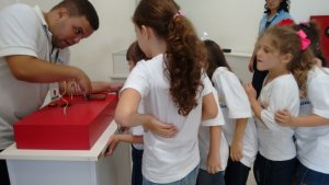 Museu da Coelba - Escola Girassol com Luiz Guia Turma 1