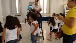 Museu da Coelba - Escola Girassol com Luiz Guia Turma 1