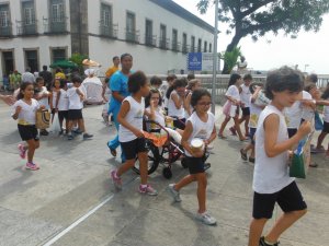 Museu da Coelba - Escola girassol com Luiz Guia Turma 2