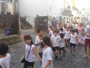 Museu da Coelba - Escola girassol com Luiz Guia Turma 2