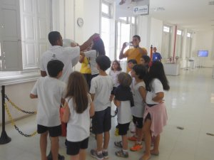 Museu da Coelba - Escola girassol com Luiz Guia Turma 2