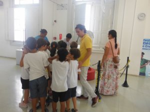 Museu da Coelba - Escola girassol com Luiz Guia Turma 2