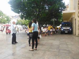 Museu da Coelba - Escola girassol com Luiz Guia Turma 2