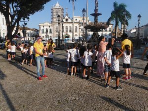 Museu da Coelba - Escola girassol com Luiz Guia Turma 2