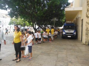 Museu da Coelba - Escola girassol com Luiz Guia Turma 2