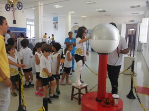 Museu da Coelba - Escola girassol com Luiz Guia Turma 2