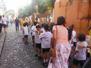 Museu da Coelba - Escola girassol com Luiz Guia Turma 2