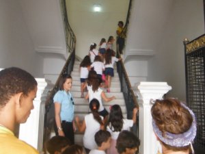 Museu da Coelba - Escola girassol com Luiz Guia Turma 2