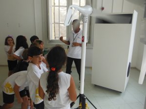 Museu da Coelba - Escola girassol com Luiz Guia Turma 2