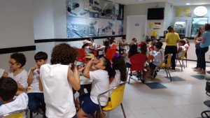 Museu da Coelba - Escola girassol com Luiz Guia Turma 3