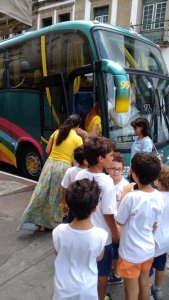 Museu da Coelba - Escola girassol com Luiz Guia Turma 3