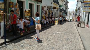 Museu da Coelba - Escola girassol com Luiz Guia Turma 3