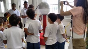 Museu da Coelba - Escola girassol com Luiz Guia Turma 3