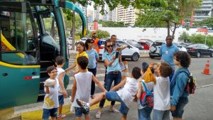 Museu da Coelba - Escola girassol com Luiz Guia Turma 3