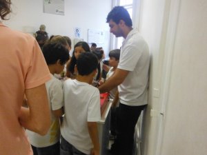 Museu da Coelba - Escola girassol com Luiz Guia Turmas 4 e 5