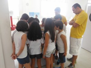 Museu da Coelba - Escola girassol com Luiz Guia Turmas 4 e 5