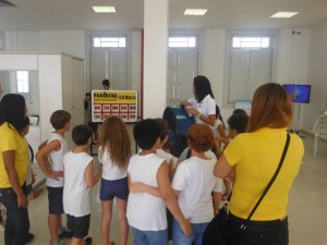 Museu da Coelba - Escola girassol com Luiz Guia Turmas 4 e 5