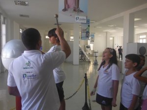 Museu da Coelba - Escola girassol com Luiz Guia Turmas 4 e 5