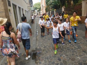 Museu da Coelba - Escola girassol com Luiz Guia Turmas 4 e 5