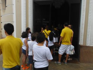 Museu da Coelba - Escola girassol com Luiz Guia Turmas 4 e 5