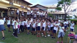 Passeio a Praia do Forte do Colegio Interação Feira de Santana-Ba