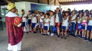 Passeio a Praia do Forte do Colegio Interação Feira de Santana-Ba