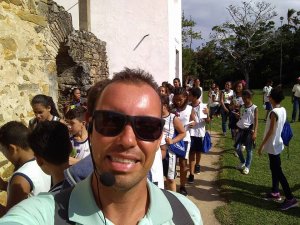 Passeio a Praia do Forte do Colegio Interação Feira de Santana-Ba