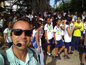 Passeio a Praia do Forte do Colegio Interação Feira de Santana-Ba