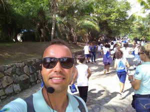 Passeio a Praia do Forte do Colegio Interação Feira de Santana-Ba