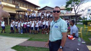 Passeio a Praia do Forte do Colegio Interação Feira de Santana-Ba