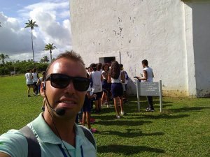 Passeio a Praia do Forte do Colegio Interação Feira de Santana-Ba