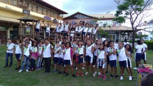 Passeio a Praia do Forte do Colegio Interação Feira de Santana-Ba