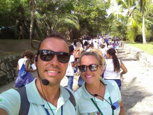 Passeio a Praia do Forte do Colegio Interação Feira de Santana-Ba