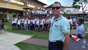 Passeio a Praia do Forte do Colegio Interação Feira de Santana-Ba