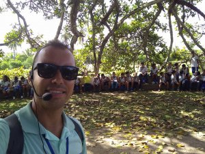 Passeio a Praia do Forte do Colegio Interação Feira de Santana-Ba