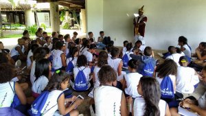 Passeio a Praia do Forte do Colegio Interação Feira de Santana-Ba