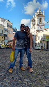 Passeio em Salvador com casal de Foz do Iguaçu - www.luizguia.com.br