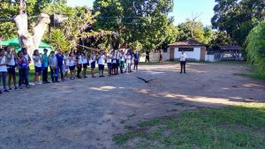 Passeio Pedagogico ao Projeto Mamiferos Aquaticos com Luiz Guia.. Escola Interacao