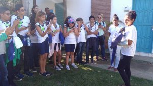 Passeio Pedagogico ao Projeto Mamiferos Aquaticos com Luiz Guia.. Escola Interacao