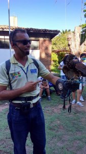 Passeio Pedagogico ao Projeto Mamiferos Aquaticos com Luiz Guia.. Escola Interacao