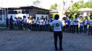 Passeio Pedagogico ao Projeto Mamiferos Aquaticos com Luiz Guia.. Escola Interacao