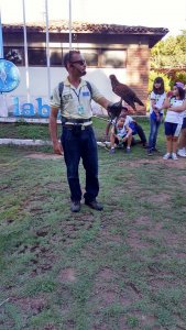 Passeio Pedagogico ao Projeto Mamiferos Aquaticos com Luiz Guia.. Escola Interacao